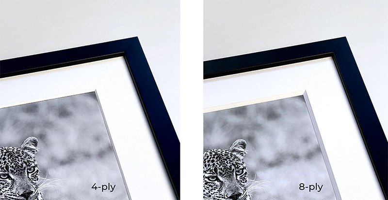 mat colors for custom frames online